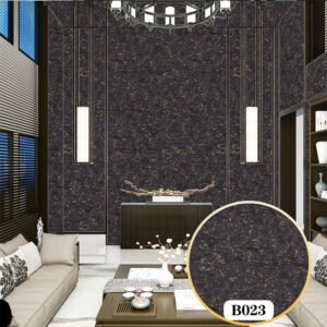 023 silk wall plaster B023