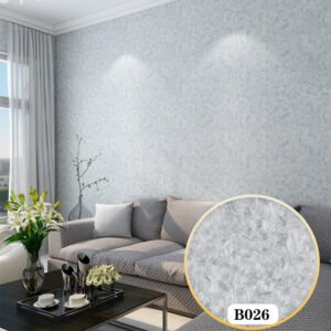 026 silk wall plaster B026