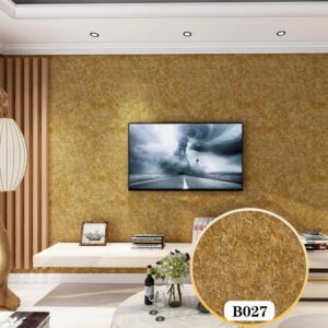 027 silk wall plaster B027