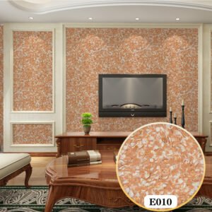 silk wall plaster E010