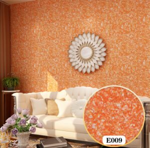silk wall plaster E009